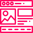 pink website icon